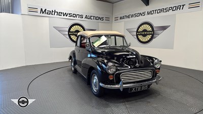Lot 98 - 1955 MORRIS MINOR CONVERTIBLE