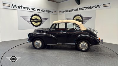 Lot 98 - 1955 MORRIS MINOR CONVERTIBLE