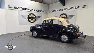 Lot 98 - 1955 MORRIS MINOR CONVERTIBLE