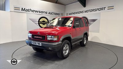 Lot 442 - 1995 VAUXHALL MONTEREY RS 3.1 TD
