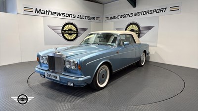 Lot 460 - 1989 ROLLS ROYCE CORNICHE II CONVERTIBLE