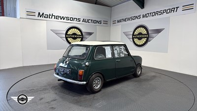 Lot 216 - 1969 MORRIS MINI COOPER S