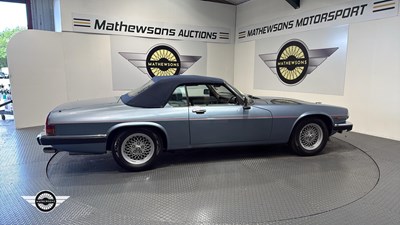 Lot 608 - 1989 JAGUAR XJ-S CONVERTIBLE AUTO