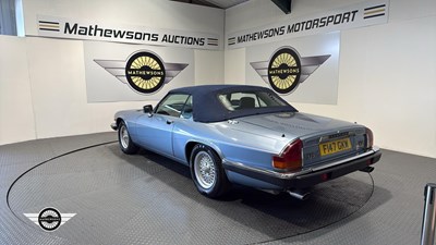 Lot 608 - 1989 JAGUAR XJ-S CONVERTIBLE AUTO