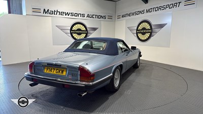 Lot 608 - 1989 JAGUAR XJ-S CONVERTIBLE AUTO
