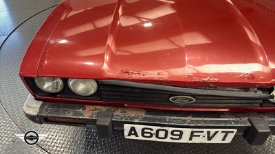 Lot 370 - 1983 FORD CAPRI S 5SPD