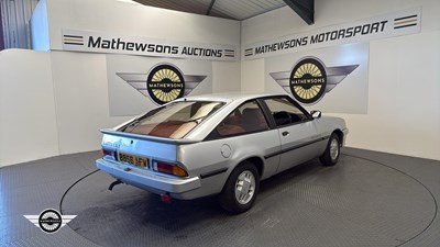 Lot 374 - 1984 OPEL MANTA BERLINETTA