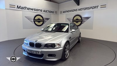 Lot 454 - 2003 BMW M3