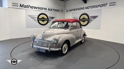 Lot 490 - 1966 MORRIS MINOR 1000