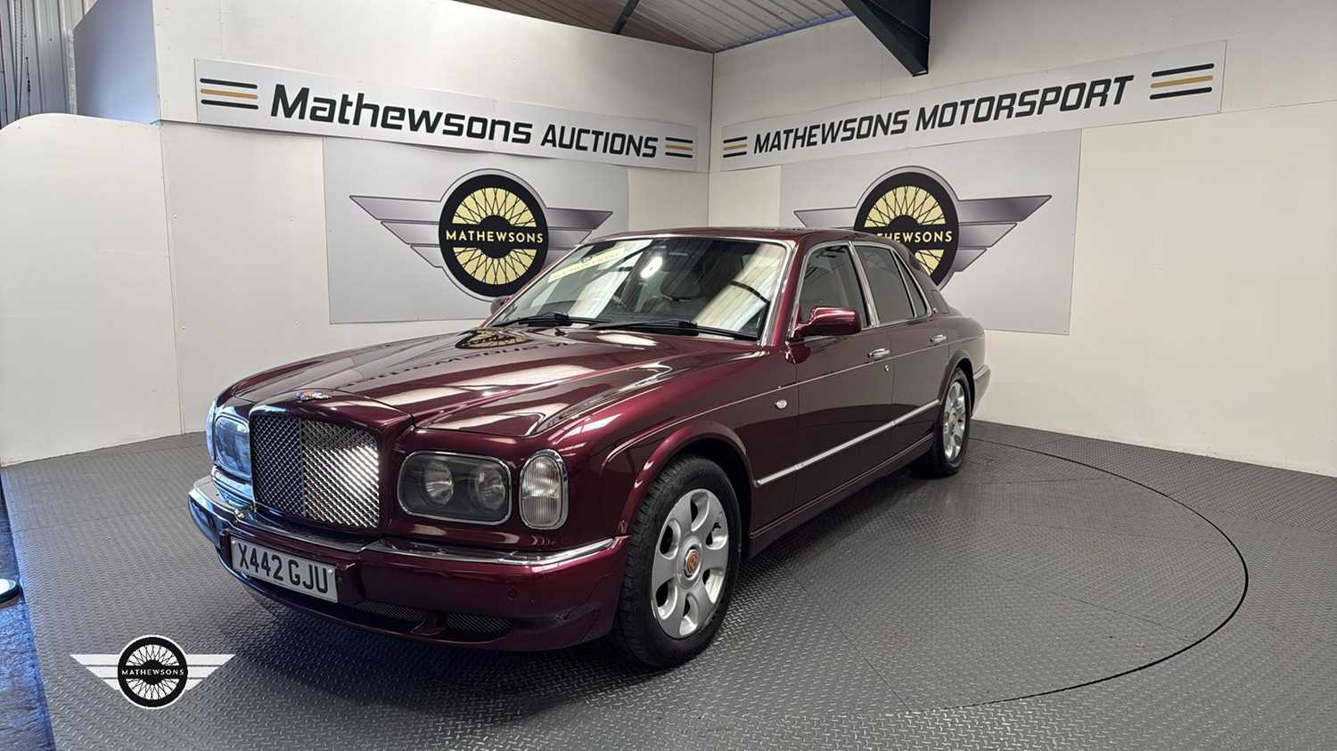 Lot 458 - 2000 BENTLEY ARNAGE RED LABEL AUTO