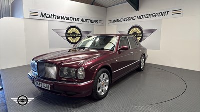 Lot 458 - 2000 BENTLEY ARNAGE RED LABEL AUTO