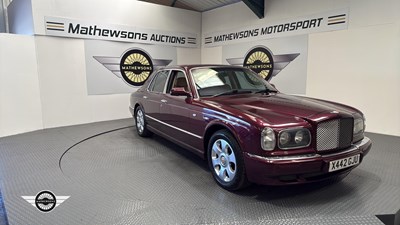 Lot 458 - 2000 BENTLEY ARNAGE RED LABEL AUTO