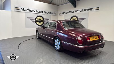 Lot 458 - 2000 BENTLEY ARNAGE RED LABEL AUTO
