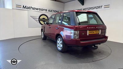 Lot 432 - 2004 LAND ROVER RANGE ROVER VOGUE V8 AUTO