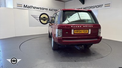 Lot 432 - 2004 LAND ROVER RANGE ROVER VOGUE V8 AUTO