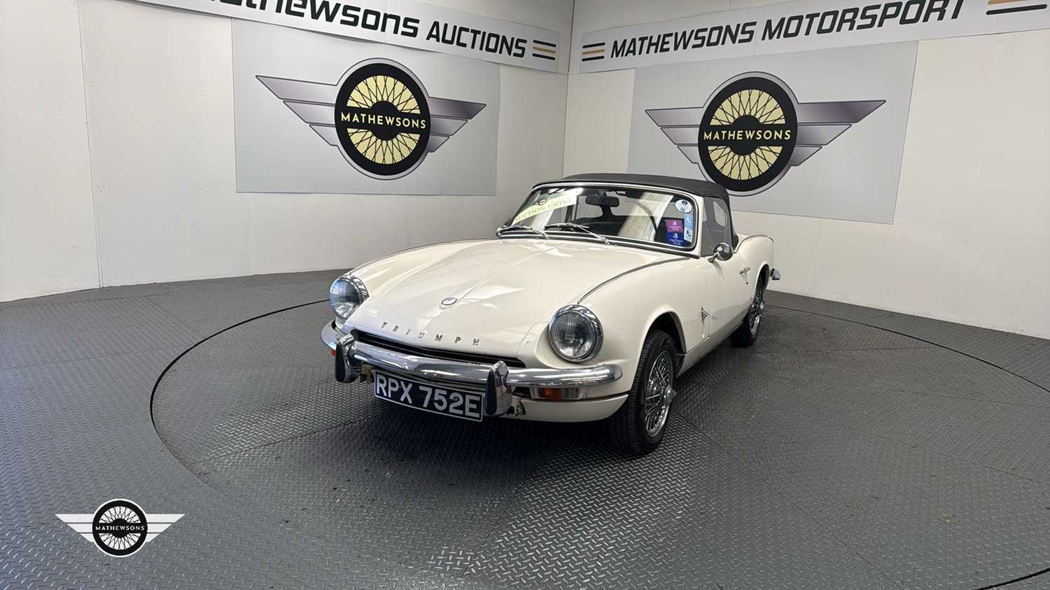 Lot 518 - 1967 TRIUMPH SPITFIRE