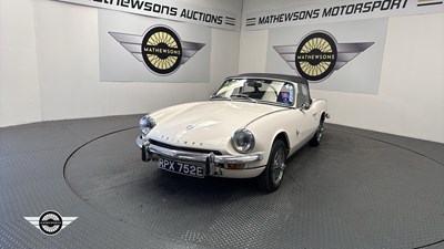 Lot 518 - 1967 TRIUMPH SPITFIRE