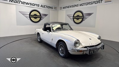 Lot 518 - 1967 TRIUMPH SPITFIRE