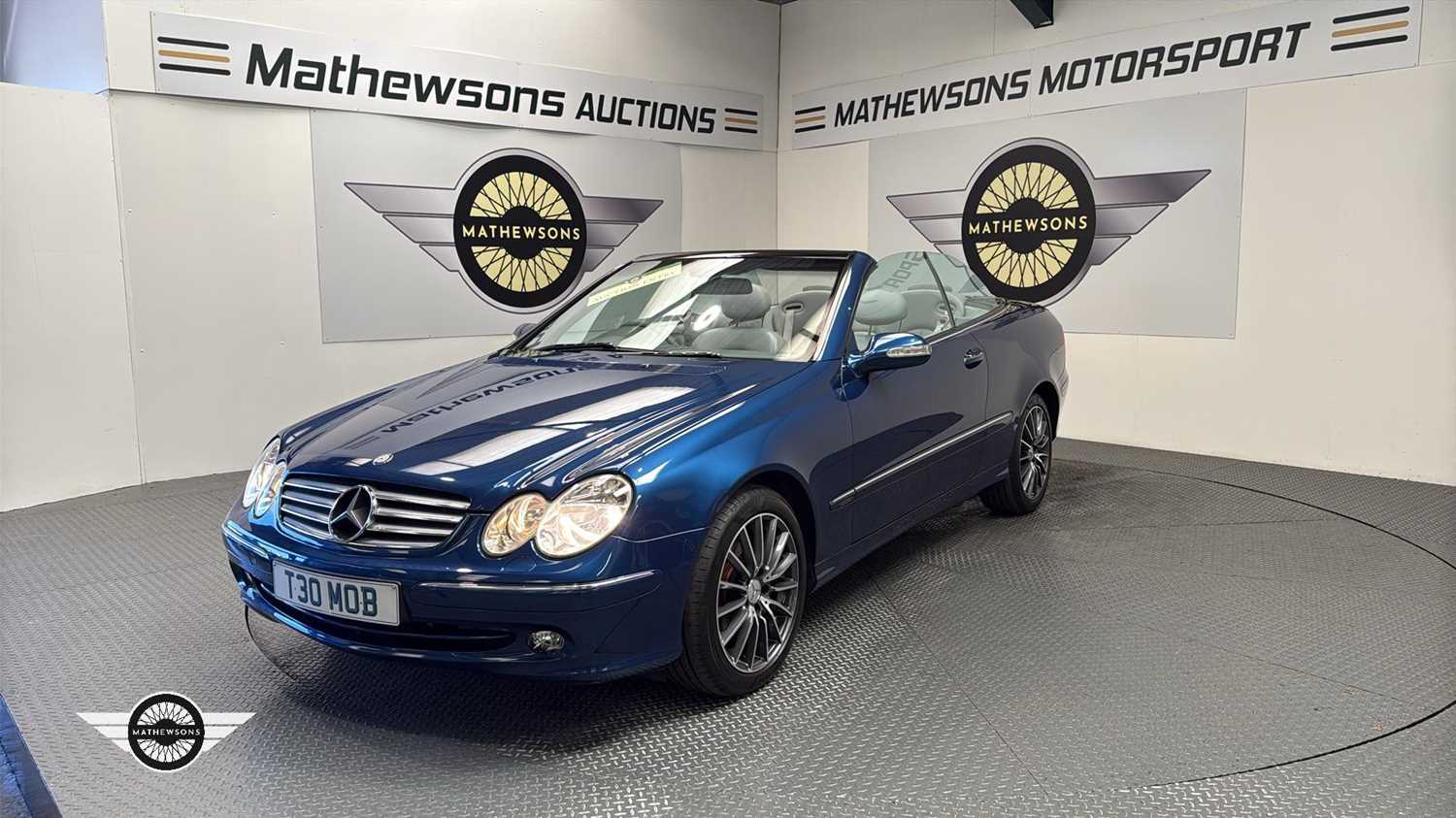 Lot 540 - 2004 MERCEDES CLK 320 ELEGANCE AUTO