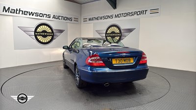 Lot 540 - 2004 MERCEDES CLK 320 ELEGANCE AUTO