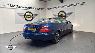 Lot 540 - 2004 MERCEDES CLK 320 ELEGANCE AUTO
