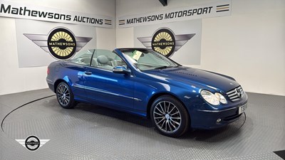 Lot 540 - 2004 MERCEDES CLK 320 ELEGANCE AUTO