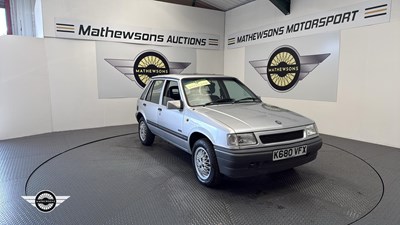 Lot 546 - 1993 VAUXHALL NOVA LUXE PLUS