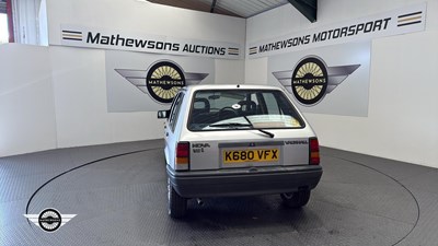 Lot 546 - 1993 VAUXHALL NOVA LUXE PLUS