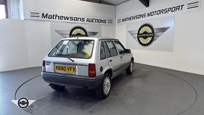 Lot 546 - 1993 VAUXHALL NOVA LUXE PLUS
