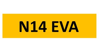 Lot 599 - REGISTRATION ON RETENTION - N14 EVA