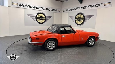 Lot 596 - 1980 TRIUMPH SPITFIRE 1500