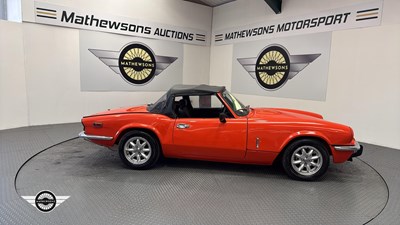 Lot 596 - 1980 TRIUMPH SPITFIRE 1500