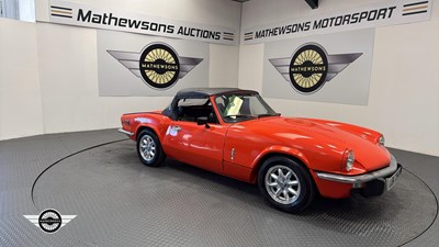 Lot 596 - 1980 TRIUMPH SPITFIRE 1500