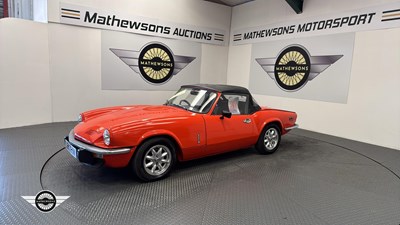 Lot 596 - 1980 TRIUMPH SPITFIRE 1500