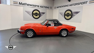 Lot 596 - 1980 TRIUMPH SPITFIRE 1500