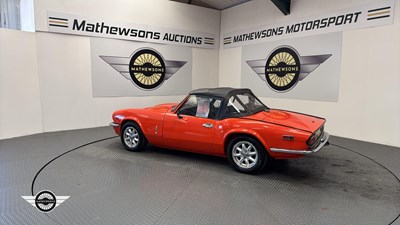 Lot 596 - 1980 TRIUMPH SPITFIRE 1500