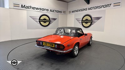 Lot 596 - 1980 TRIUMPH SPITFIRE 1500