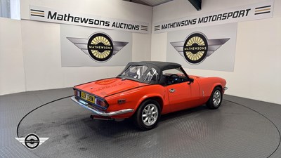 Lot 596 - 1980 TRIUMPH SPITFIRE 1500