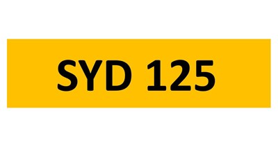 Lot 196 - REGISTRATION ON RETENTION - SYD 125
