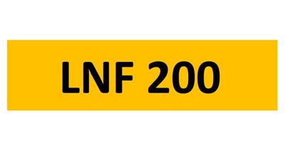 Lot 340 - REGISTRATION ON RETENTION - LNF 200