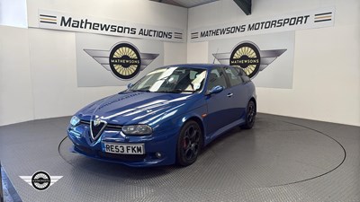 Lot 220 - 2003 ALFA ROMEO 156 V6 24V GTA