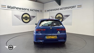 Lot 220 - 2003 ALFA ROMEO 156 V6 24V GTA