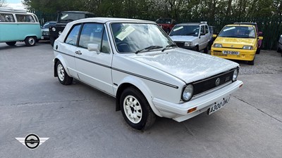 Lot 810 - 1984 VOLKSWAGEN GOLF CABRIO GTI