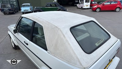 Lot 810 - 1984 VOLKSWAGEN GOLF CABRIO GTI