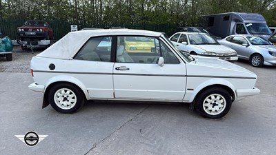 Lot 810 - 1984 VOLKSWAGEN GOLF CABRIO GTI
