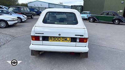 Lot 810 - 1984 VOLKSWAGEN GOLF CABRIO GTI