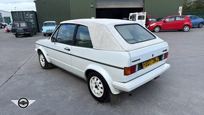 Lot 810 - 1984 VOLKSWAGEN GOLF CABRIO GTI