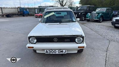 Lot 810 - 1984 VOLKSWAGEN GOLF CABRIO GTI