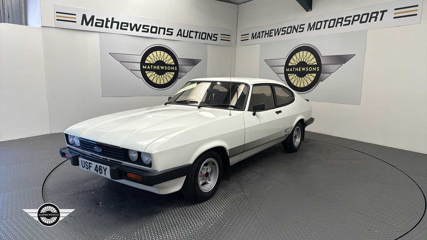 Lot 238 - 1983 FORD CAPRI S 5SPD