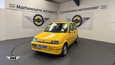 Lot 406 - 1996 FIAT CINQUECENTO SPORTING